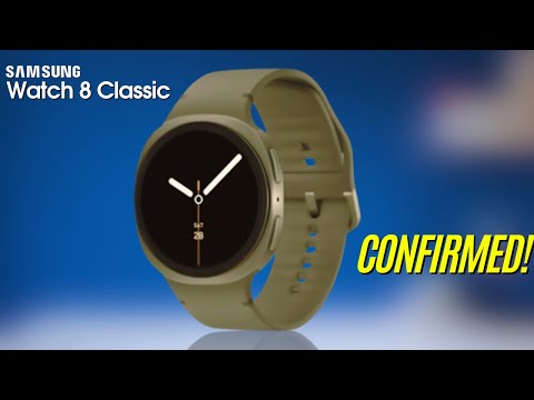 Samsung Galaxy Watch 8 Classic LEAKED – ROTATING BEZEL IS BACK!