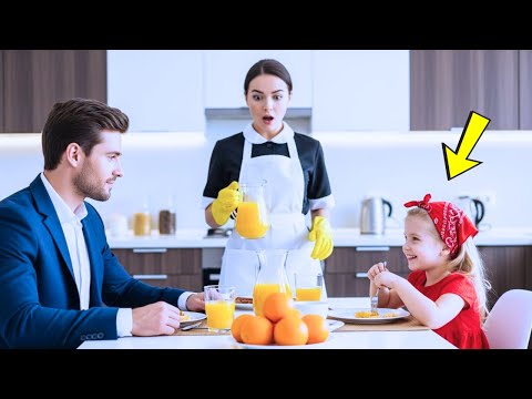 « Je Peux Prendre Un Café Avec Vous ? » Dit La Fille De La Bonne Au Milliardaire — Sa Réponse Choc