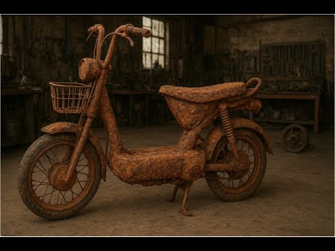 Full Restoration Rotten Electric Bike // Transforming a Rotten Electric Bike into a Brand New Beast