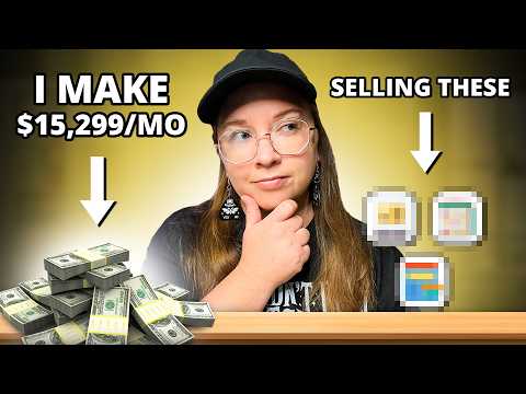 How I make $15,299/month selling digital downloads (Canva + A.I.)