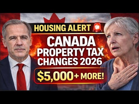 HOUSING ALERT: Canada Property Tax Changes 2026 - Homeowners Could Pay $5,000+ More!