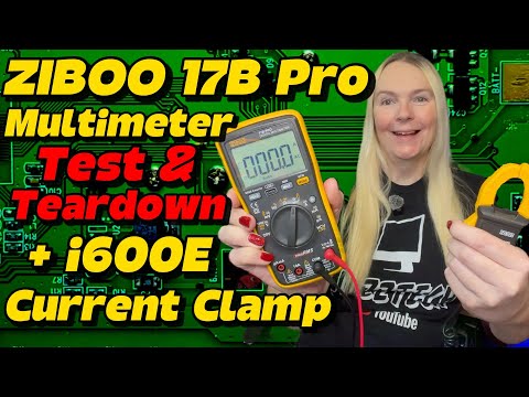 ZIBOO 17B Pro Multimeter and Current Clamp Review - It's Not a Fluke That This Meter Looks Familiar!
