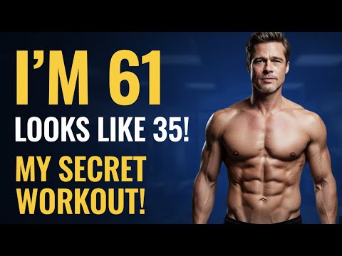 Brad Pitt (61) looks like 35! My Secret Workout!