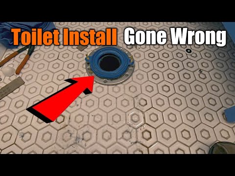Toilet Install Gone Wrong | What Failed | THE HANDYMAN |