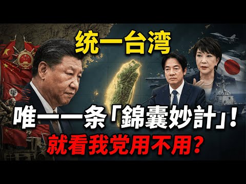 我有一個統一台灣的錦囊妙計，就看我黨用不用？