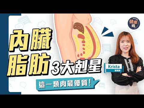 多菜少肉也內臟脂肪高？營養師拆解3大剋星｜兩種營養加速減脂 誰多吃誰更瘦｜2招自測中央肥胖危機｜健康嗎‪@HealthCodeHK 【Chat醫D】#內臟脂肪 #優質肉 #fat