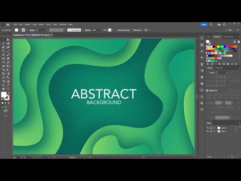 How to Create an Abstract Background in Adobe Illustrator