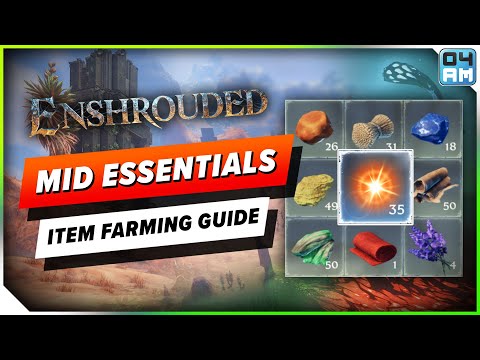 Enshrouded ULTIMATE Mid Zones Item Farming Guide - All Locations & Best Upgrades