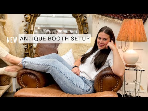 NEW Antique Booth Display + Before & After Setup of My Vintage Shop