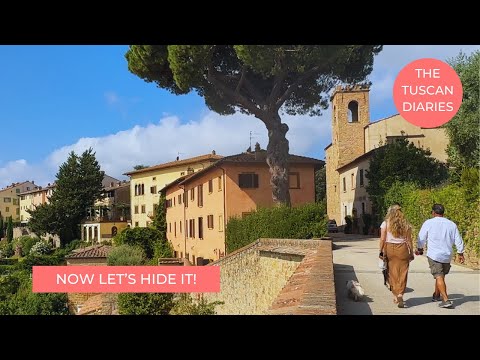 FINDING WAYS TO HIDE AN UGLY ABOVE GROUND POOL