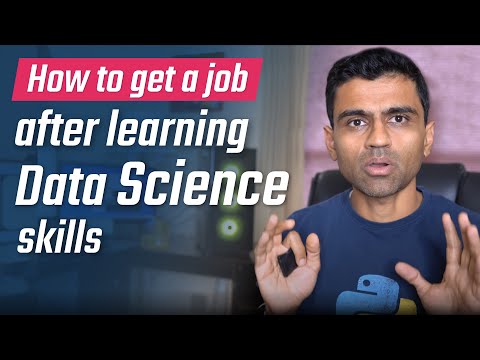 How to get a job after learning data science skills