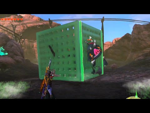 I trapped a Boss Bokoblin in Tears of the Kingdom - Totk autobuild