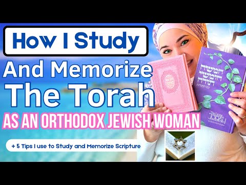 How I Study and Memorize the Torah as an Orthodox Sephardic Jewish Woman | Spring morning with G.od
