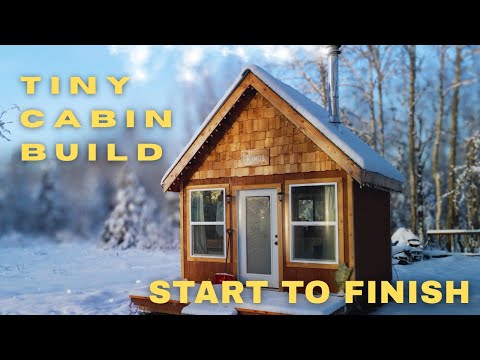Start to Finish || Off-Grid Cabin Build || Anyone Can Build