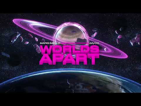Marshmello x AR/CO - Worlds Apart (Official Visualizer)