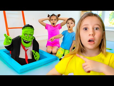 Nastya ve Çocuklar için Komik Kaçış Maceraları