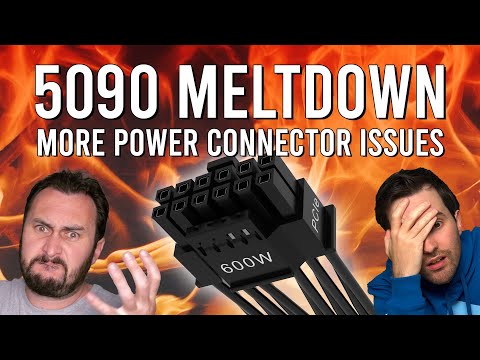 RTX 5090 Power Connectors Are Melting... Again