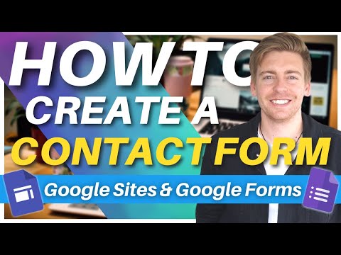 How To Add A Contact Form On Google Sites | Google Booking Form