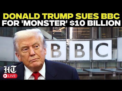 US News Live | Donald Trump Sues BBC for $10 Billion Over Edited January 6 Speech | White House
