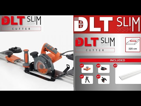 Дешёвый но отличный плиткорез для резки крупноформатного керамогранита DLT SLim Cutter KIT-Plus