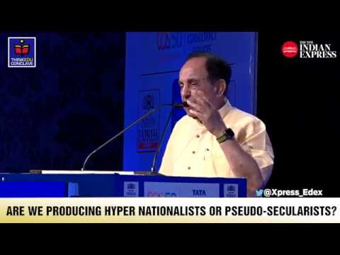 ThinkEDU 2019 - Are we producing hyper nationalists or pseudo-secularists? Subramaniam Swamy