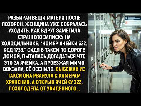 Разбирая вещи матери после похорон, женщина вдруг заметила странную записку...