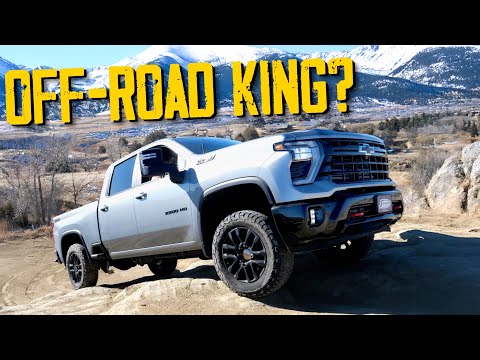 The New Chevy Silverado 2500HD Trail BOSS Really Surprised Us In This Tough Off-Road Park!