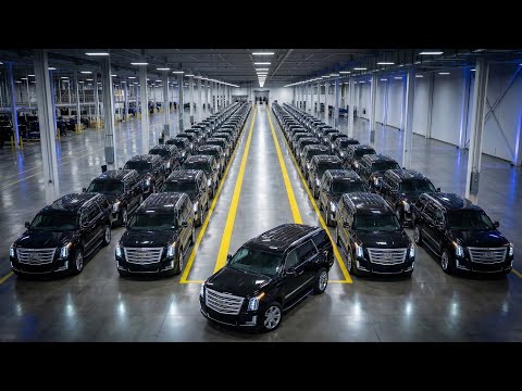 Cadillac Escalade Factory Production - How 420HP V8 Luxury SUV is Built | American Manufacturing