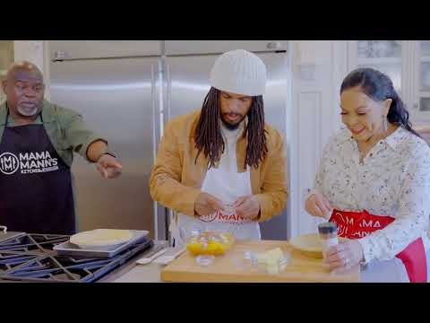 Keith Lee Joins Mama Mann and David Mann in the kitchen | Cajun Red Snapper