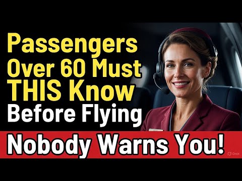 Over 60: Must Know THIS Before Flying (Flight Attendants Never Warn You – I Almost Regretted )