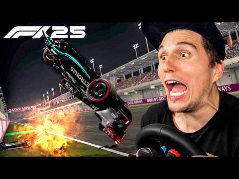 CRASH beim Start? - Paluten spielt zum ersten mal F1 25