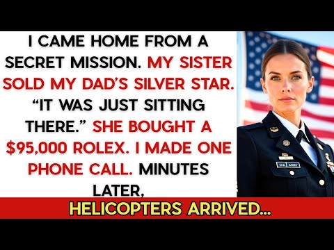 My Sister sold my Dad’s Silver Star for a Rolex—Then my SEAL Team showed up to collect.