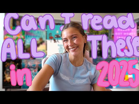 My 2025 TBR 📚| New releases, intimidating reads, hyped books and more!