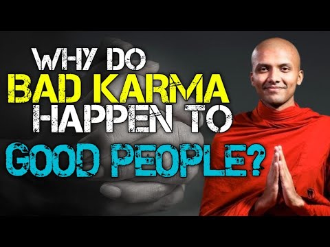 Why Do Bad KARMA Happen To Good People? | Buddhism in English