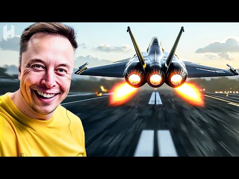 Elon Musk's Fastest Supersonic Jet Reaching the Speed of Light Is Ready to Fly