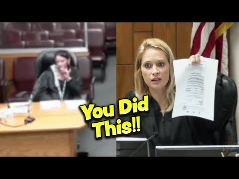 Angry Judge SLAMS Vindictive Ex-Wife For Forging Papers And Destroying Property...KARMA VERDICT!