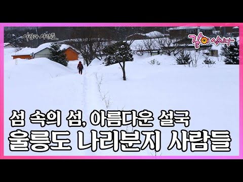 폭설이 내린 후 열흘 만에야 집 밖을 나올 수 있었던 형제. 울릉도에서도 눈이 제일 많이 내리는 곳, 나리분지 사람들 이야기 I KBS 2016.02.17 사람과 사람들 방송