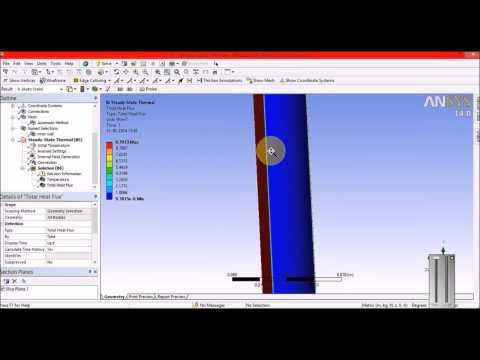 Thermal Convection Simulation Of Multi layered metal Cylinder Using CFX