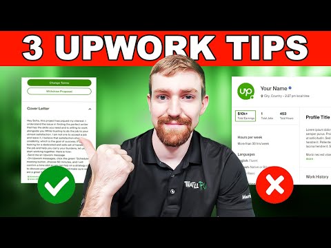 The top 3 Upwork tactics you NEED to start doing NOW and 3 mistakes to AVOID