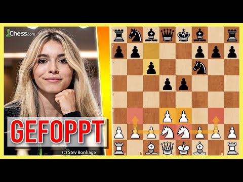 Großmeister foppt Anna Cramling mit der "Kuh-Eröffnung"