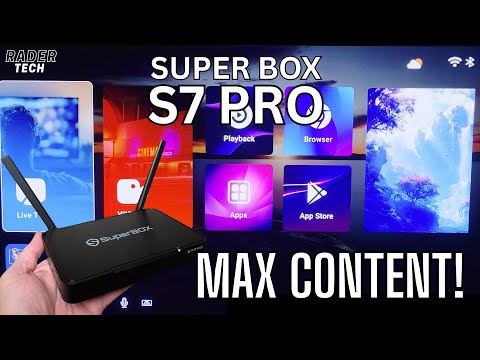 Super Box S7 Pro | Latest Way To Get All Of The Content Out There!