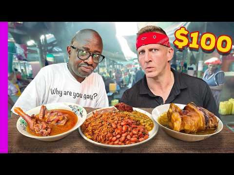 ¡Encontré la comida callejera más cara de África!