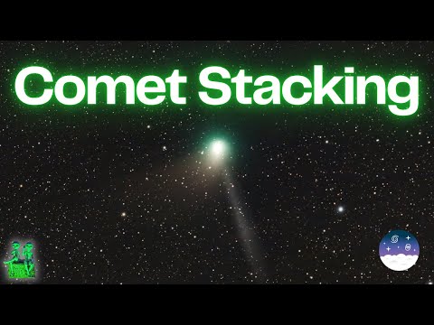 Siril 1.2 Comet Stacking Tutorial No Python Required!