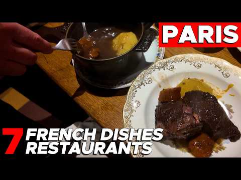 7 typically French dishes & 7 best Parisian Restaurants to enjoy them