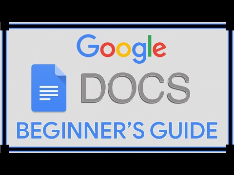 Beginner’s Guide to Google Docs