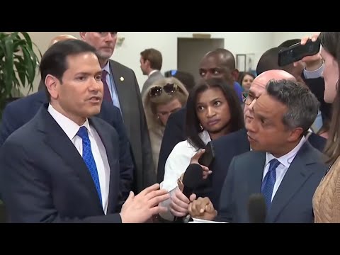 ‘This is my press conference’: Marco Rubio shuts down CNN reporter in fiery exchange