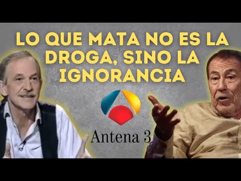 DEBATE mítico sobre DROGAS en ANTENA 3: Escohotado, Dragó, Ramoncín, Hermida...