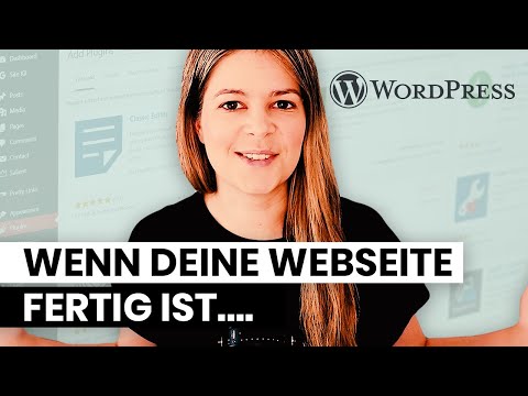 WordPress Webseite online stellen 🎉 unbedingt beachten ⛔️ (WordPress Tutorial deutsch)