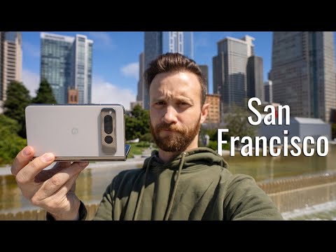 Google Pixel Fold Real-World Test (Camera Comparison, Battery Test, & Vlog)