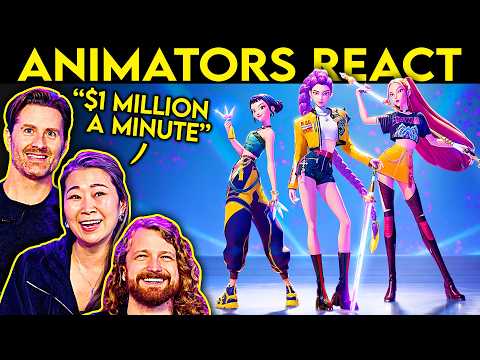Animators React to KPop Demon Hunters - ft. THE DIRECTORS!